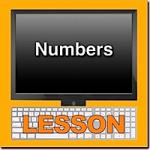 Numbers Lesson Module